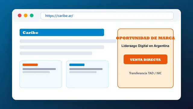 Modelo de aplicación comercial y proyectos digitales para caribe.ar