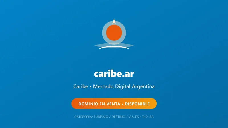 Identidad gráfica y activo digital para Caribe en Argentina